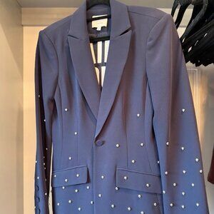 NWOT Cinq à Sept Estelle Studded Blazer Size 2